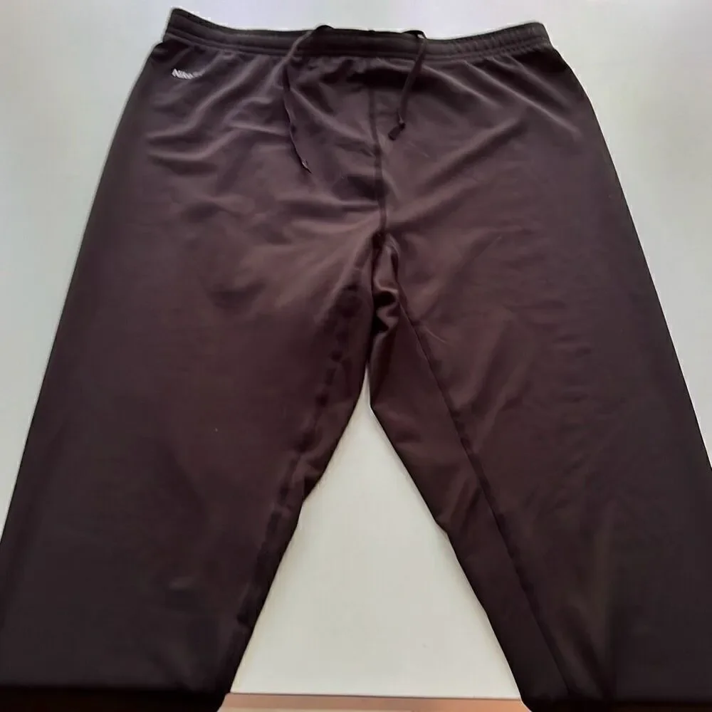 Nike FIT Dry Black Poly/Spandex Pants Large